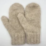 Rekawiczki z wloczki przodu