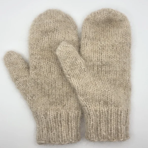 Beżowe rękawiczki