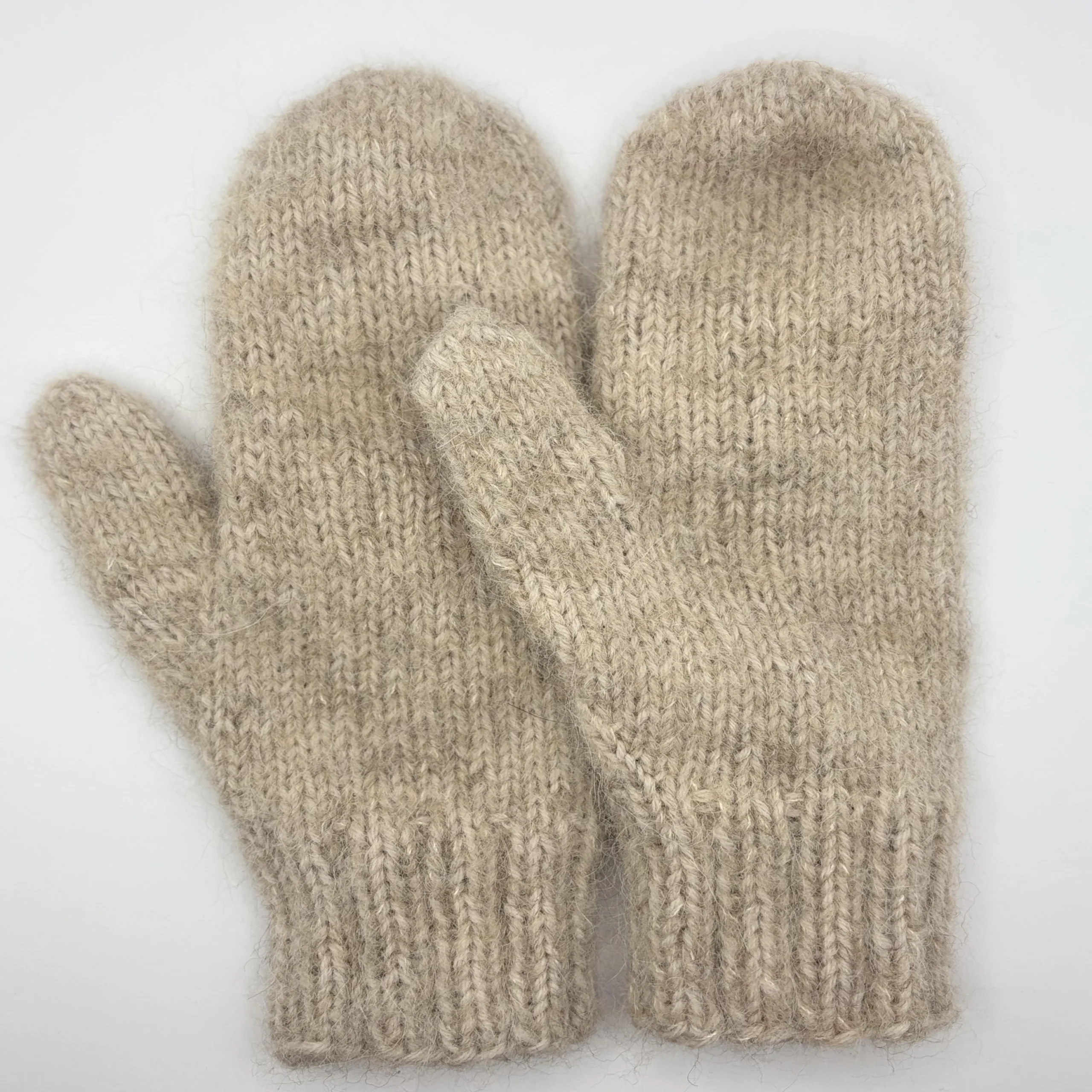 Beżowe rękawiczki - Zdjęcie 1