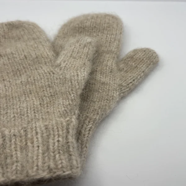 Beżowe rękawiczki - Zdjęcie 2